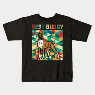 Best Buddy Boxer Kids T-Shirt